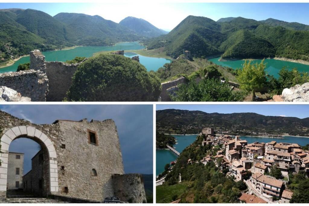 Stanza Con Terrazzo Vista Lago - Lakeholiday Castel di Tora Exterior photo